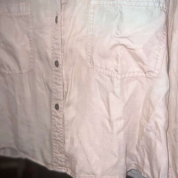American eagle cropped button up - Picture 6 of 9